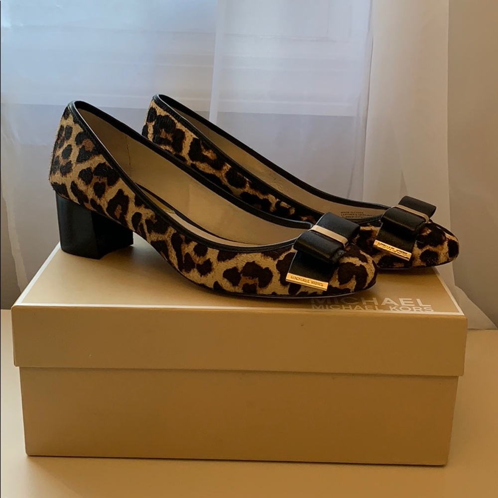 MICHAEL Michael Kors Leopard Loafers